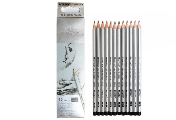 ���� ������ �������������� 12�� Marco Graphite Pencils mix